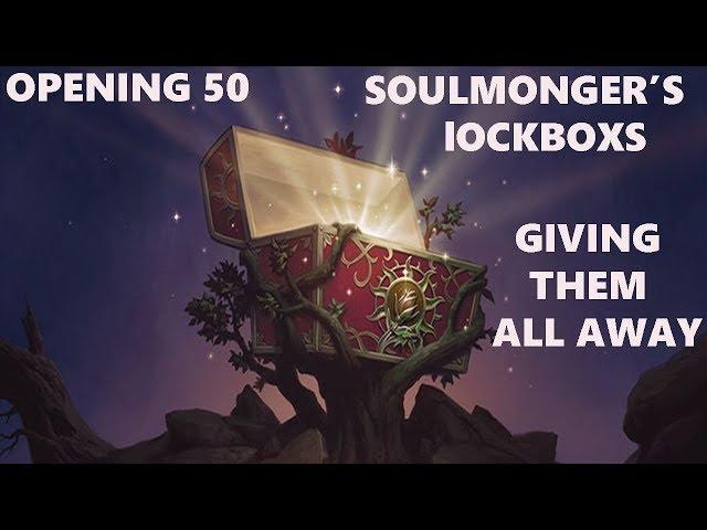 Neverwinter - Opening 50 lockboxs - Giving Them All AWAY!!!