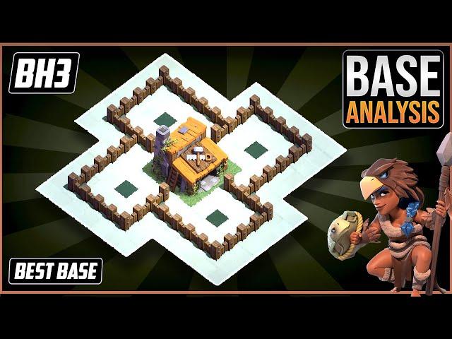 THE BEAST BH3 TROPHY[defense] Base 2023!! Builder Hall 3 Trophy Base Design with Copy Link - COC