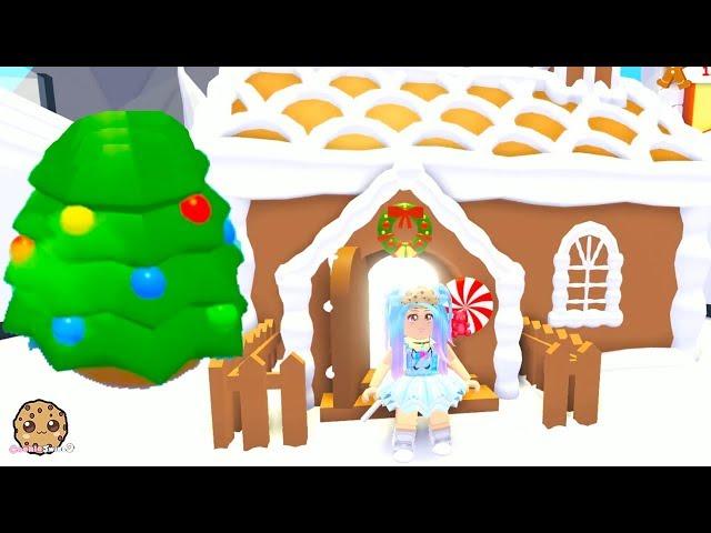 Hatching Surprise Pets Christmas Mystery Eggs + Gingerbread House Let's Play Roblox Adopt Me