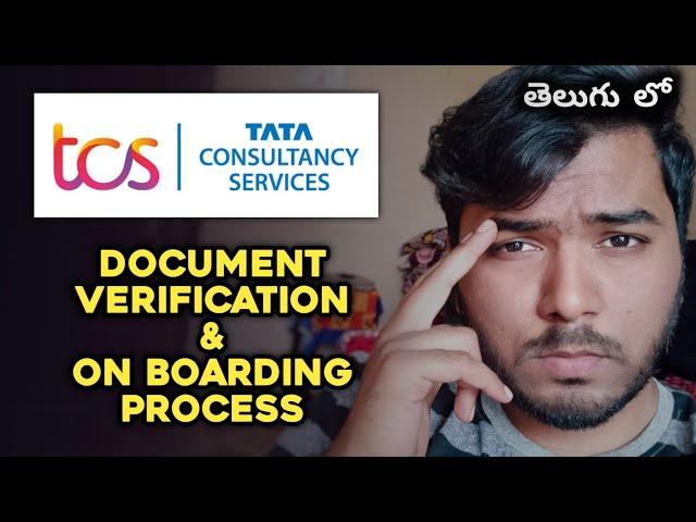 TCS Documents Verification & On Boarding Process in telugu