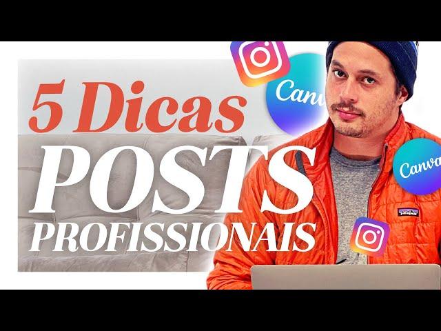 5 DICAS DE CANVA PARA POSTS MAIS PROFISSIONAIS