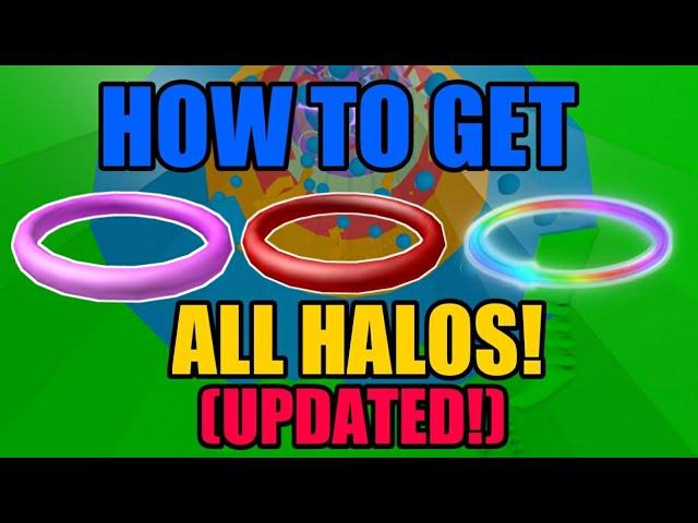 (Updated) How To Get EVERY SINGLE Halo in Tower of Hell!