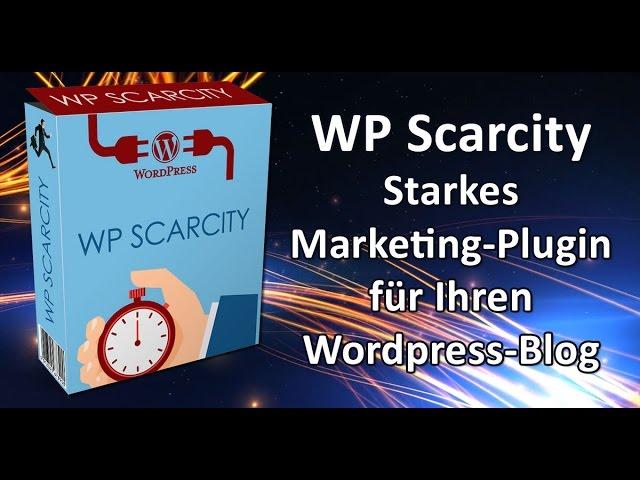 WP Scarcity - Wordpress Plugin [Tutorial]