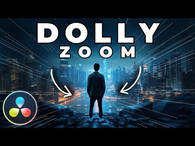 DOLLY ZOOM Vertigo Effect Tutorial In Davinci Resolve