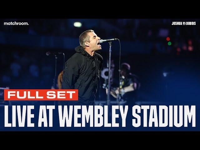 Liam Gallagher's Full Set Before Anthony Joshua Vs Daniel Dubois