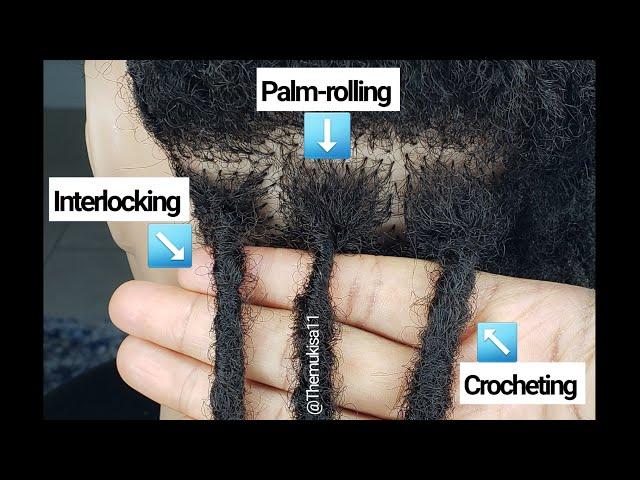 How to | 3 Methods to retwist or retighten your Locs in 2022!