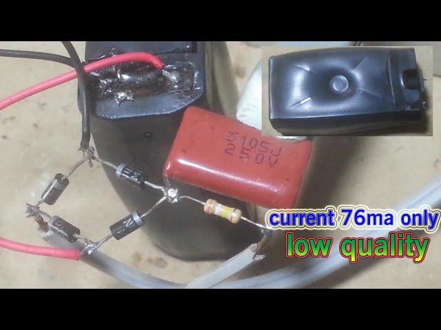 4V Lead Acid 400mAh charger testing