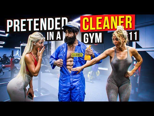 Elite Powerlifter Pretended to be a CLEANER #11 | Anatoly GYM PRANK