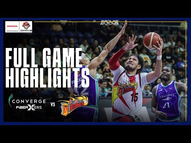 CONVERGE vs. SAN MIGUEL | FULL GAME 2 QF HIGHLIGHTS | PBA SEASON 49 GOVERNORS' CUP | SEPT. 28, 2024