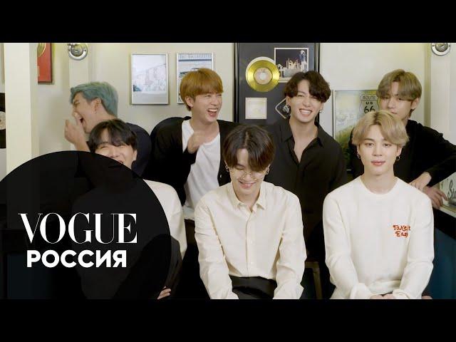 BTS снимают 'Dynamite' для VMA 2020 | Vogue Россия