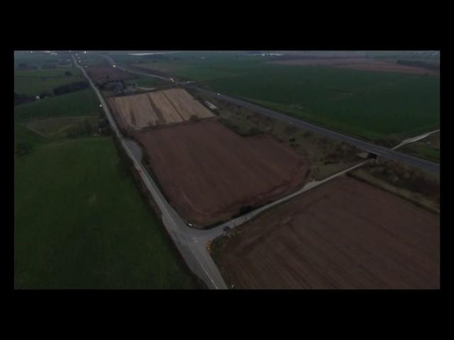 Fly over Hopwas, Tamworth, DJI Phantom 3Advanced