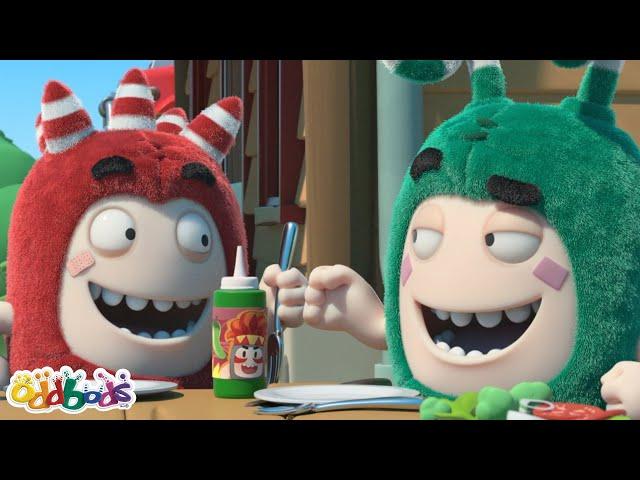 Hotheads | Oddbods | Monster Cartoon for Kids