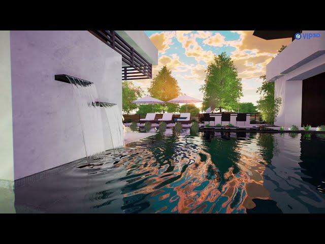 Real-Time RTX Ray Tracing Comparison - Vip3D: Outdoor Living Design Software