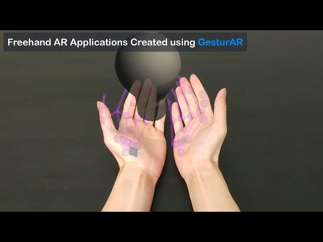 GesturAR: An Authoring System for Creating Freehand Interactive Augmented Reality Applications