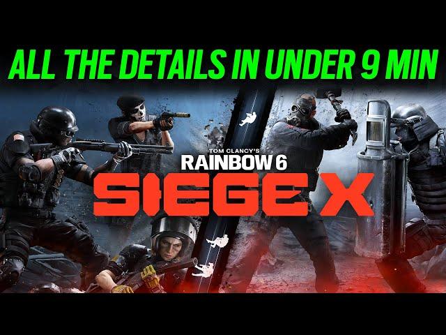 All the Details in Under 9 Min on Siege X - 6News - Rainbow Six Siege - Year 10