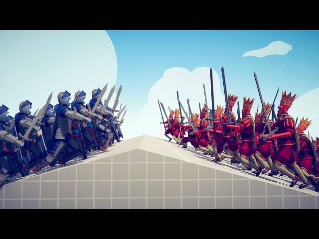 ALL MELEE UNITS TOURNAMENT (100vs100) - Totally Accurate Battle Simulator TABS