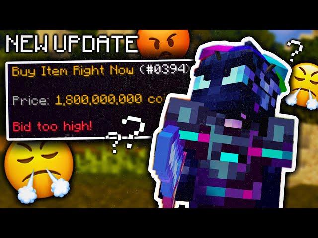 This new update is completely broken... (Hypixel Skyblock)