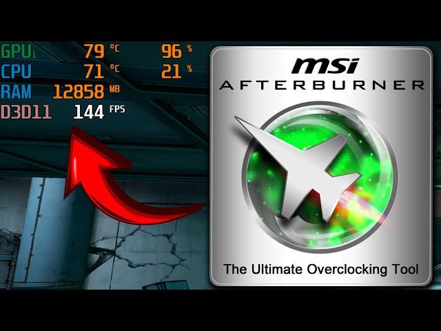 How To Setup MSI Afterburner & On Screen Display 2024