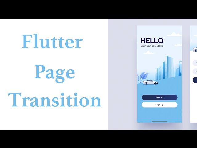 Flutter Page Transition | Very Cool Animation | Animation Keyboard | Must See