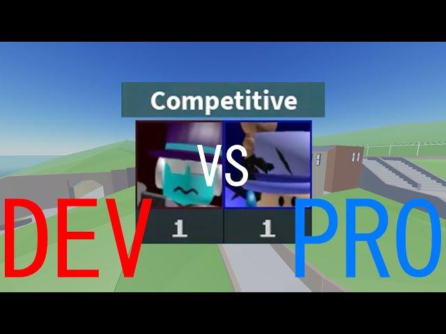 I 1V1 AN ARSENAL "DEVELOPER"! (Roblox)