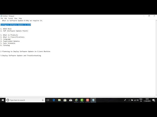 Software Updates using SCCM, Complete Steps in Hindi Harender Jangra