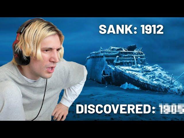 xQc Reacts to How the Titanic Was Found