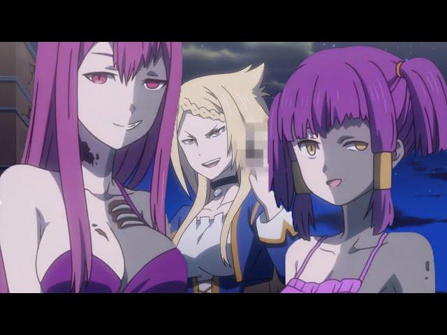 Maou sama, Retry! #7 | The Killer Queen Vs Hanitora and Low Level Demons (Dub)