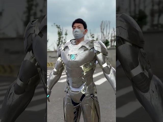 Iron Man Battle Armor Wearing3D Special Effects | 3D Animation #shorts #vfxhd