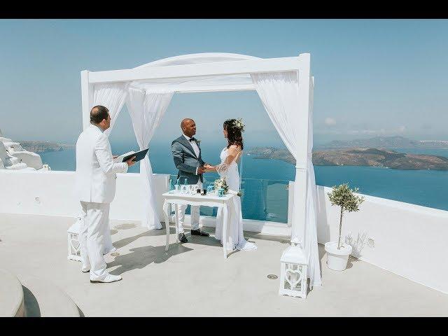 Bruno & Linda | a wedding in Santorini