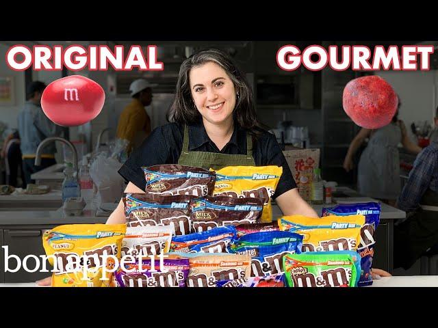 Pastry Chef Attempts to Make Gourmet M&M's | Gourmet Makes | Bon Appétit