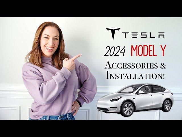 *NEW* 2024 Tesla Model Y | Must Have Accessories & Installation!