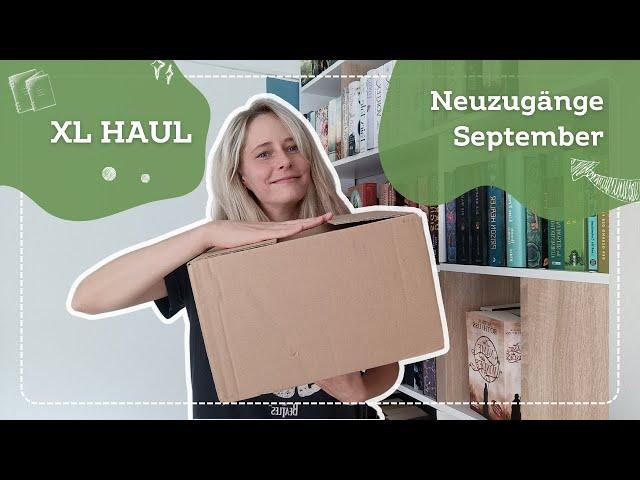 XL Neuzugänge September & Rebuy HAUL | sams.cupofbooks