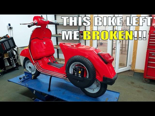 50 Year Old Rusty Vespa - Full Restoration - Part 3