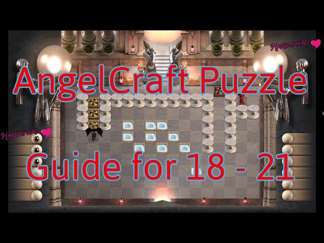 The Genesis Order - AngelCraft Puzzles walkthrough 18,19,20,21   