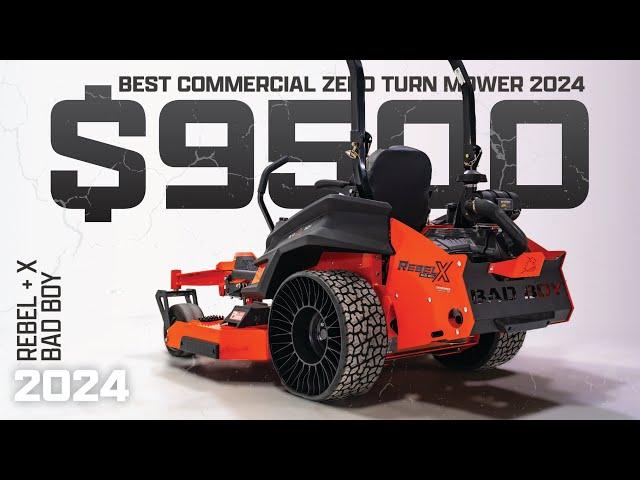 Best Commercial Zero Turn Mower | ALL NEW 2024 | Bad Boy Rebel and Rebel X