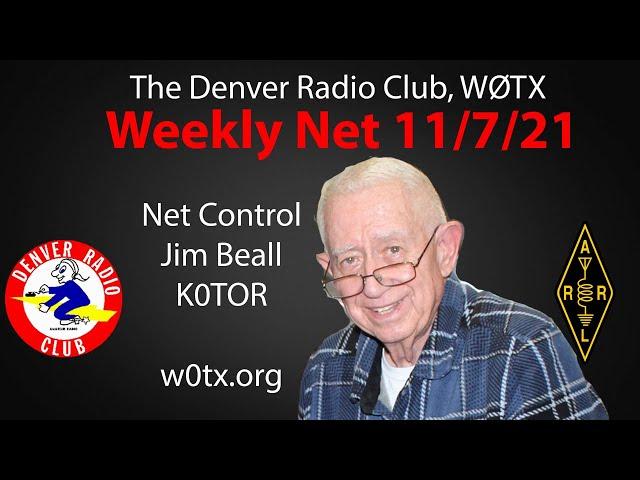 W0TX DRC Weekly Net 11/7/21