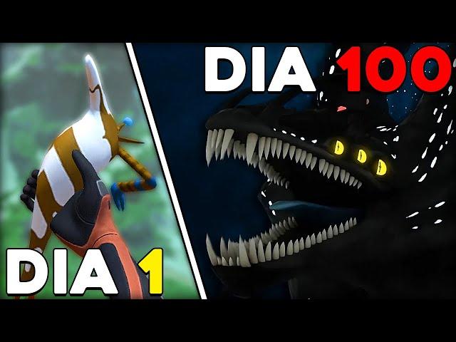 Passei 100 DIAS no Subnautica com MODS! 