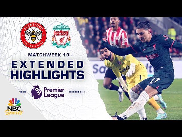 Brentford v. Liverpool | PREMIER LEAGUE HIGHLIGHTS | 1/2/2023 | NBC Sports