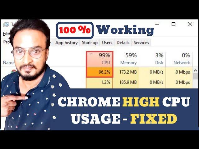 How to Fix Chrome High CPU Usage (100% Working Method)