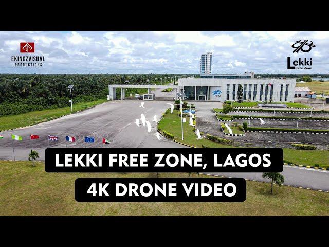 LEKKI FREE TRADE ZONE, IBEJU-LEKKI LAGOS, NIGERIA 4K DRONE VIDEO