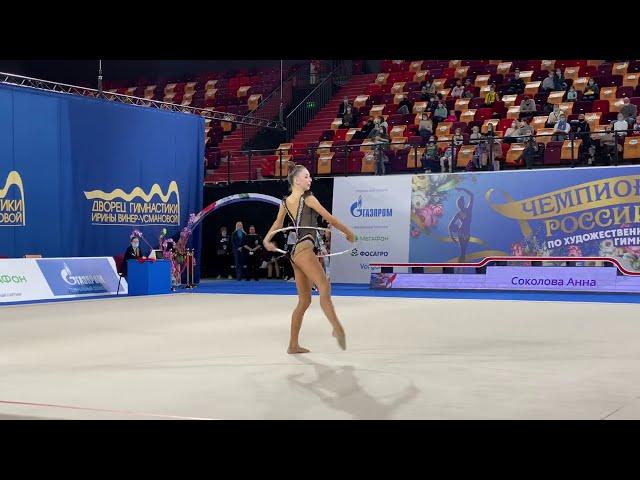 Anna Sokolova - Hoop Russian Championship 2021 TAA 24.05