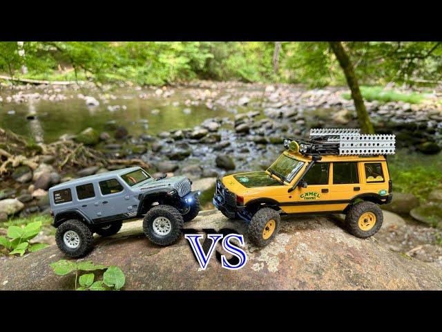 Axial SCX24 Vs FMS FCX24M Battle for the Best 1/24!