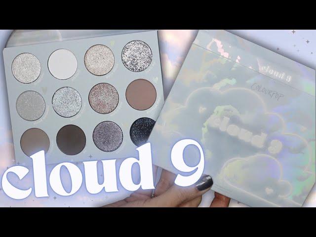 NEW ColourPop CLOUD 9 Palette! | Swatches, Close Ups + Lots of Comparisons!