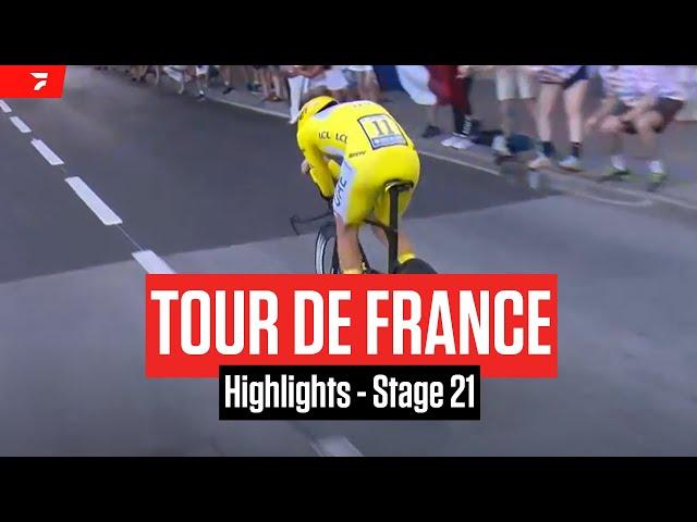 Tour de France 2024 Stage 21 Highlights