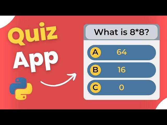 Building a Quiz App with Python and Tkinter | Tutorial