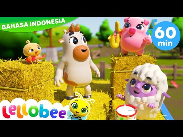 Roda-Roda Bus - Hewan | Lellobee Indonesian - Kartun dan Lagu Anak-anak