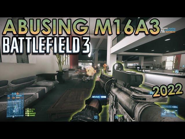 Battlefield 3: The Power Of The M16A3!