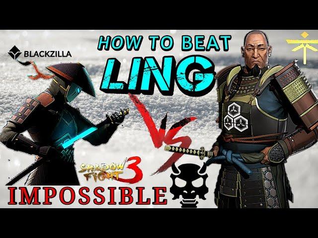 Shadow Fight 3 LING BOSS BATTLE | IMPOSSIBLE