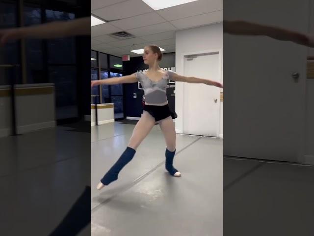 LEAST Favorite Ballet Step Challenge! 🩰 #ballet #ballerina #shorts