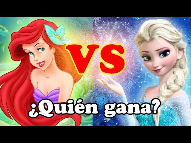 BATALLA DE RAP DE  PRINCESAS - ELSA VS ARIEL / Yessi tu amiga